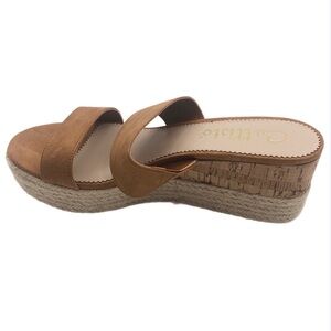 NWT Callisto Women's Foundation Espadrille Wedge